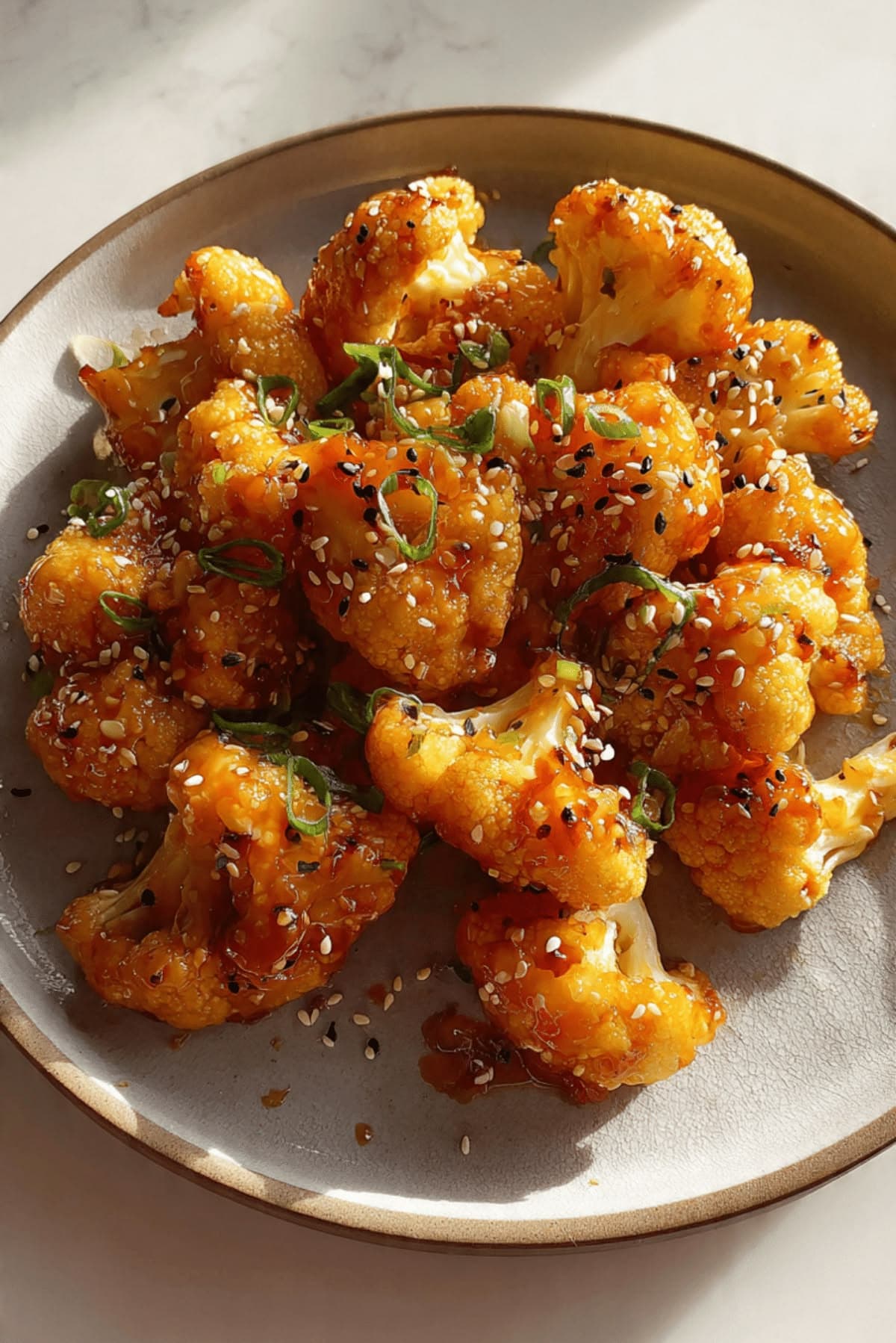 Crispy Orange Cauliflower